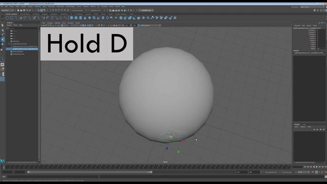 Maya How to cut an organic shape out of another shape (Boolean/Difference) смотреть онлайн