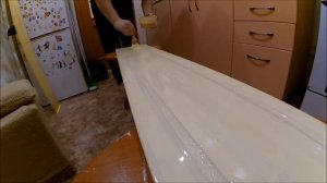 Пропитка охотничьих лыж льняным маслом с воском