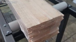Упаковочная линия для деревообрабатывающей промышленности..mp4