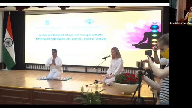 День йоги 2020 с 365 YogaDay и Культурным центром им.Джавахарлала Неру, Посольство Индии в Москве смотреть онлайн