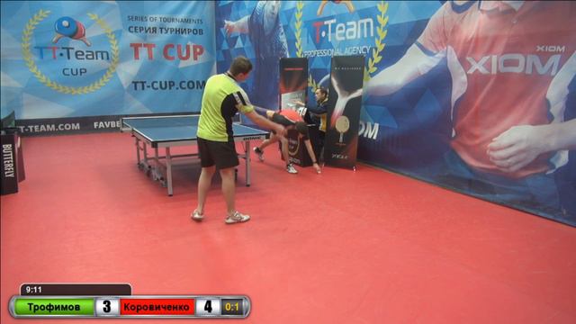 Трофимов - Коровиченко. 4 декабря 2016 TT Cup смотреть онлайн