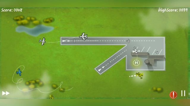 Gameplay of AIR CONTROL LITE смотреть онлайн
