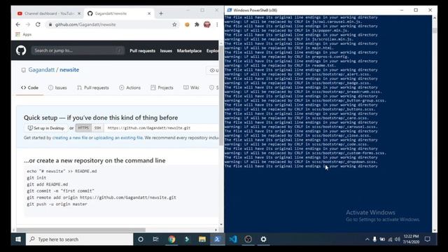 How to Host a Website On GitHub | Github Pages | смотреть онлайн