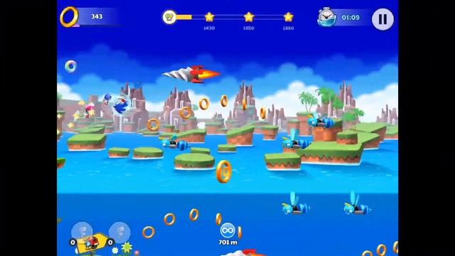 Jugando sonic runners adventure смотреть онлайн