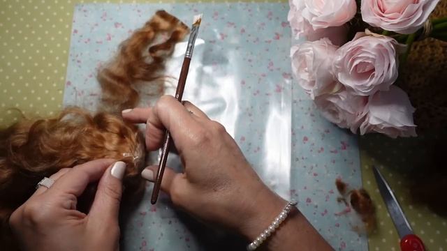 МК авторская кукла " Мой любимый мишка" Часть 6. DIY Doll " My Teddy Bear" Part 6. смотреть онлайн