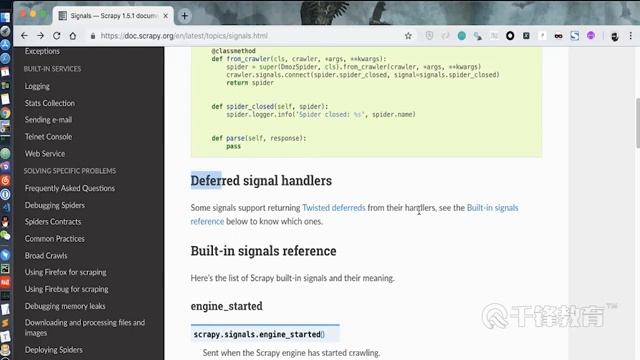 千锋Python教程：26 scrapy架构及中间件的机制1 смотреть онлайн