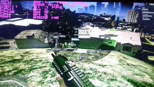 Teste GTA 5 Pentium E5700 GForce GT 610 1Gb (MSI AFTERBUNNER) смотреть онлайн