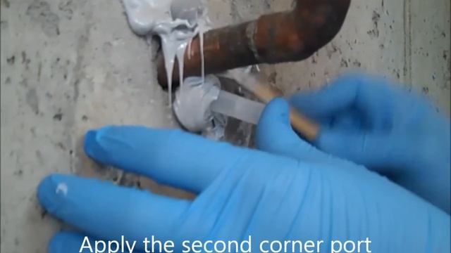 Fix Leaks Around Waterline, Pipe And Penetrations In A Concrete Basement Wall