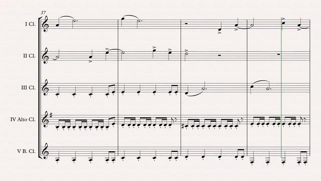 „The Ecstasy Of Gold“ Clarinet Choir arr. Adrian Wagner (Ennio Morricone) смотреть онлайн