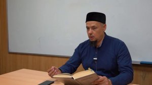 "Ахирәт дәресләре", 36 нчы дәрес. Йосыф хәзрәт Дәүләтшин