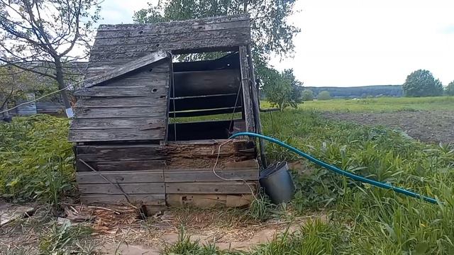 "Старый" колодец.Вид изнутри. смотреть онлайн