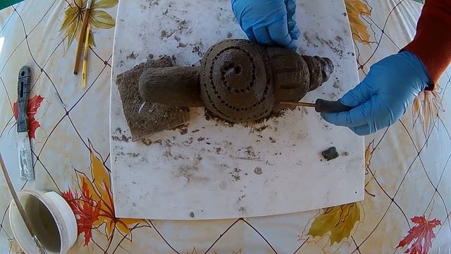 Улитка из Цемента своими руками DIY Cement смотреть онлайн