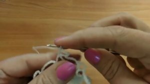 Шар на елку вязаный крючком № 1. Вязание крючком.