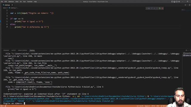 Aprenda Python! Aula 4 - If, Else, Elif смотреть онлайн
