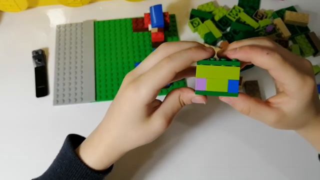 МИР ЛЕГО! Строим мини поле РАСТЕНИЯ против ЗОМБИ!