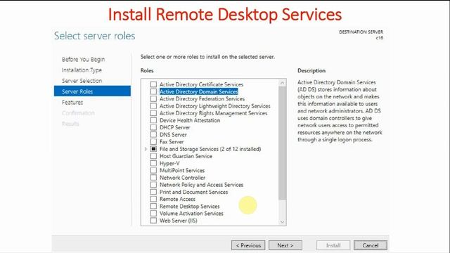 16 Remote Desktop Services Explained | RDP | Workgroup Networking | Windows Server 2016 Tutorial смотреть онлайн