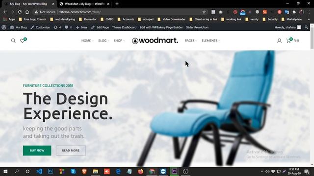 How to change woodmart theme header (Part-5) смотреть онлайн