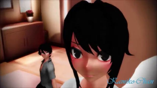 [MMD yandere simulator] How to treat kindly your sibling смотреть онлайн