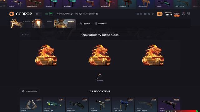 GGDROP Operation Wildfire CASE OPENING | HONEST CSGO UNBOXING | GGDROP PROMO CODE "WAR11" +11% bonu смотреть онлайн