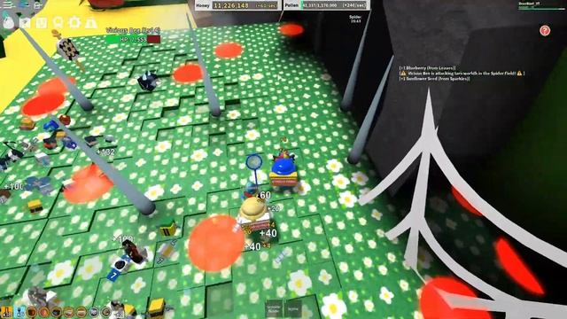 How to get on the mountain top field as a beginner | Bee Swarm Simulator смотреть онлайн