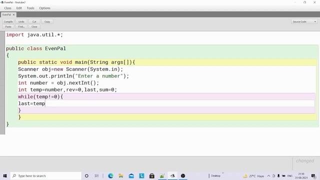 check a number is EvenPal number or not in java смотреть онлайн