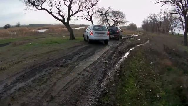 Что может Калина Кросс на бездорожье. Калина по следам Шнивы.