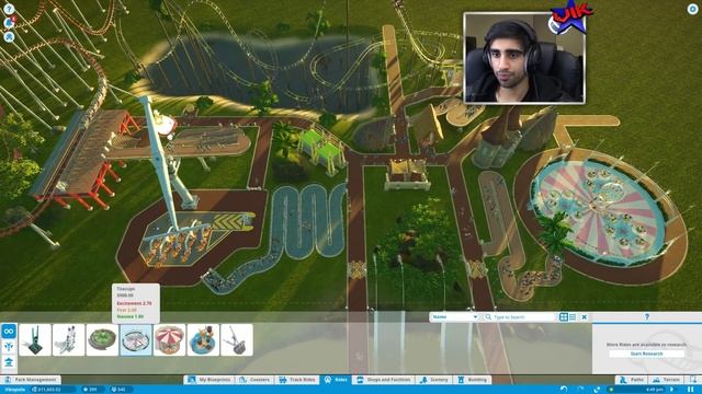 BUILDING A LAKE! - PLANET COASTER #3 смотреть онлайн