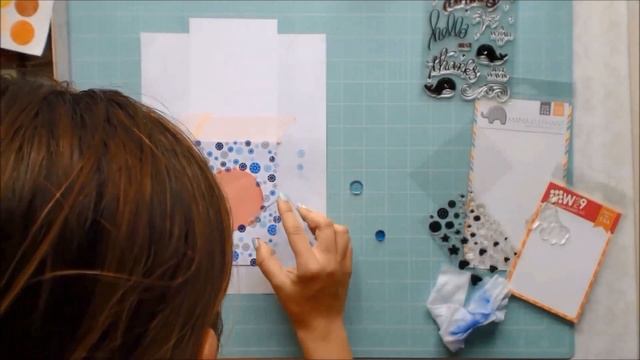 Мастер-класс по открытке в стиле CAS. Штампинг фона. смотреть онлайн