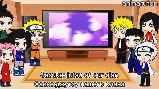 Naruto-Boruto friends react to future/ реакция Наруто и Боруто друзей на будущее смотреть онлайн