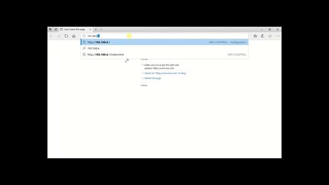 WiFi Controller Video 1