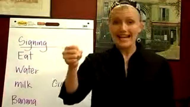 Sign Language Lessons eat, drink, milk смотреть онлайн