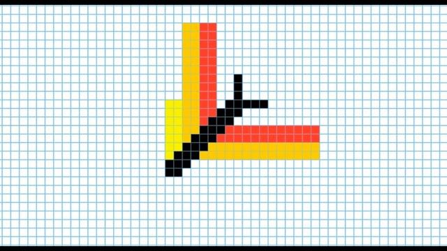 Как нарисовать Радужную бабочку по клеточкам смотреть онлайн