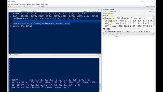 Multivariate Data in R Tutorial - Scatterplot Matrix смотреть онлайн
