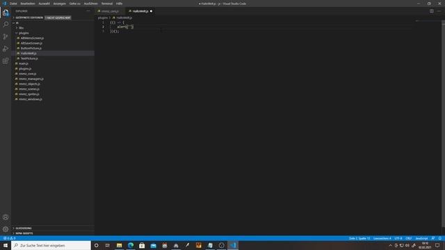 RPG Maker MZ & MV - JavaScript Tutorial 01 - Hallo Welt смотреть онлайн