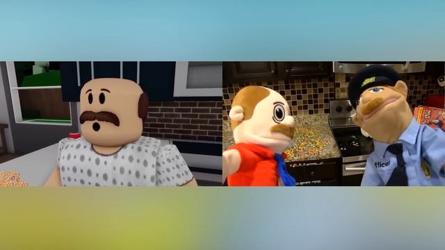 SML ROBLOX: Jeffy Sleepwalks! Original VS. Roblox Movie | Side by Side! смотреть онлайн