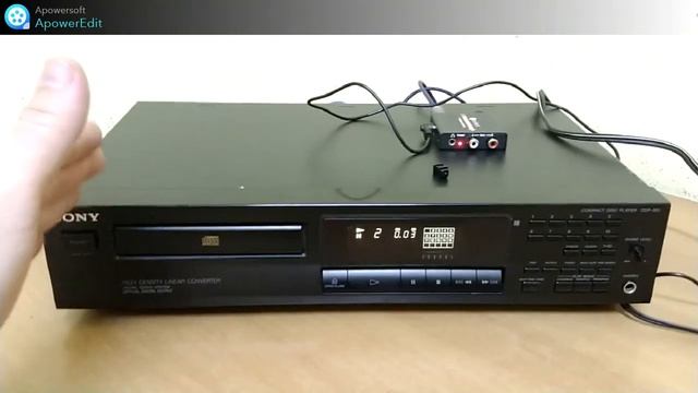 Teste Funcionamento CD Player Sony CDP 361 Audiofilo смотреть онлайн