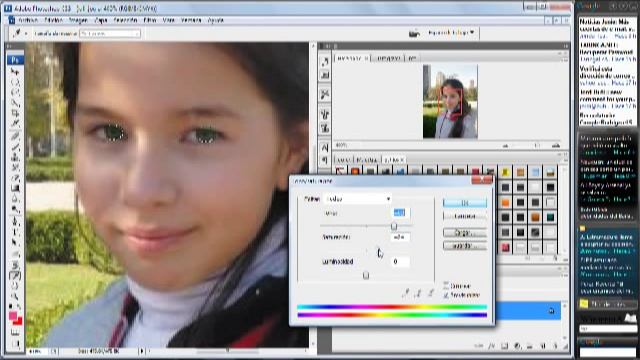 Tutorial "Como cambiar color de ojos Photoshop CS3 Portable" смотреть онлайн