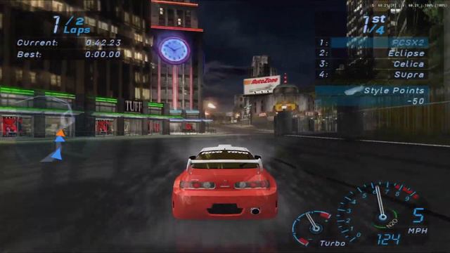 NEED FOR SPEED UNDERGROUND PCSX2 - 1080P // True 60FPS // Widescreen // DIRECTX12 / смотреть онлайн