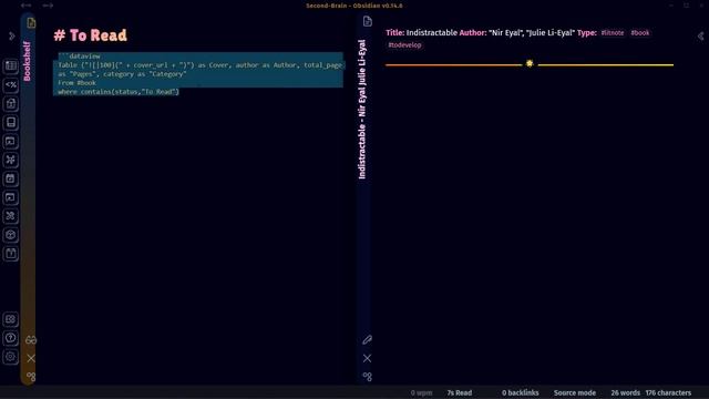 How to Create a Reading List to Track Books in Obsidian смотреть онлайн