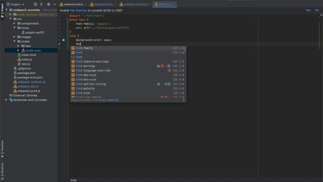 Настройка конфигурационного файла webpack 3 смотреть онлайн