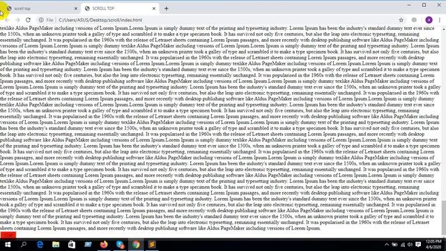 jQuery Basic Tutorial (Bangla) | jQuery ScrollTop function (Part-11) смотреть онлайн