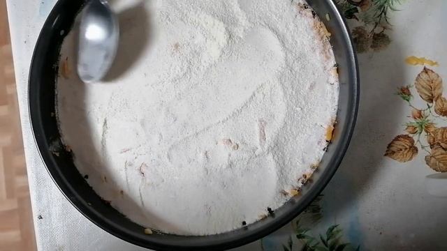 ЛЕГКИЙ ПИРОГ ИЗ ТЫКВЫ С ЯБЛОКАМИ