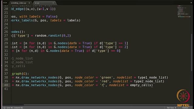 Schelling Model Implementation-3 (Visualization and Getting a list of boundary and internal nodes) смотреть онлайн