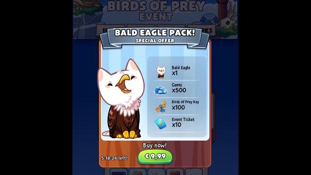 WHAT I GOT FROM THE BIRDS OF PREY EVENT | CAT GAME COLLECTOR смотреть онлайн