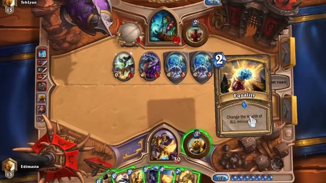 Hearthstone - Pala vs Shaman смотреть онлайн