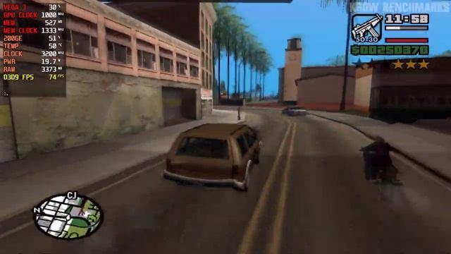 GTA San Andreas | Athlon 200GE + VEGA 3 | 1080p, Custom Settings смотреть онлайн