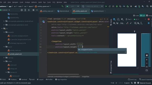 How to create splash activity with kotlin in 2022 || Android Studio Splash activity like whatsapp. смотреть онлайн