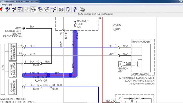P1691 HYUNDAI Code Immobilizer Antenna Error