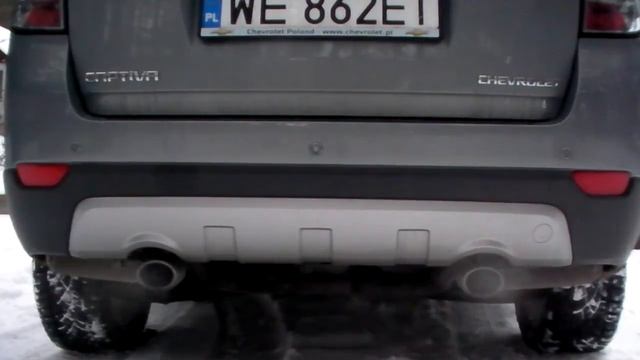 Chevrolet Captiva 3,0 V6 exhaust sound - autokult.pl смотреть онлайн