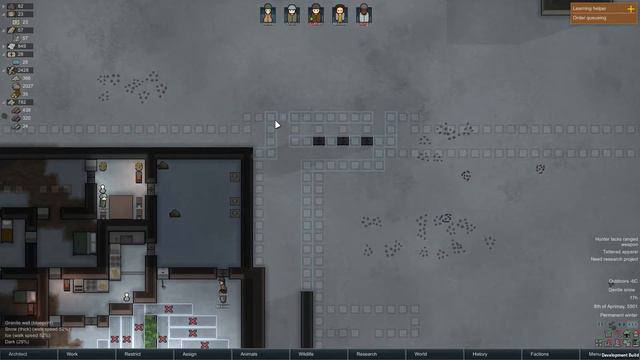 'Marching Onwards 🚶🏃.' RIMWORLD V1.0 Unstable Beta // Let's Play PERMADEATH ICE SHEET // смотреть онлайн